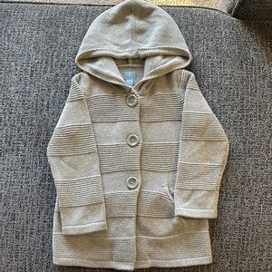 GAP Kids Tan Hooded Sweater